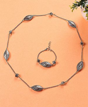 Earthy Touch Premium Jewellery Set - Bracelet and Neck Chain