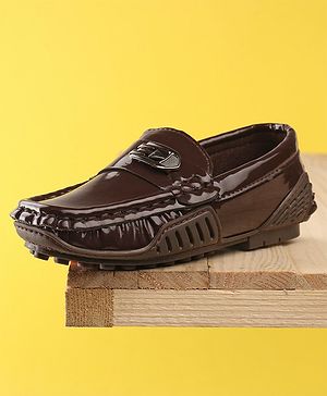 Cute Walk by Babyhug Formal Shoes - Brown