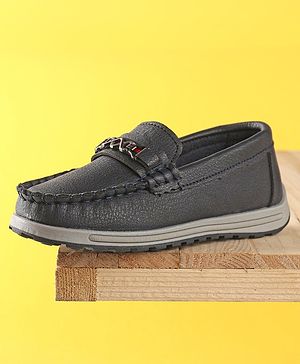 Cute Walk by Babyhug Formal Shoes - Dark Blue