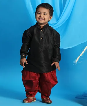 Kids Wear Dhoti Kurta Om Print Indian Ethnic Traditional Birthday parties Dress 