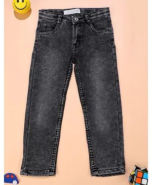 Little Jump Rough Jeans - Black
