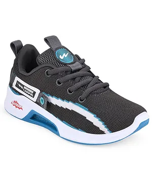 Campus Hm-601 DC Comics Justice League Batman Featured Sports Shoes - Grey & Light Blueu
