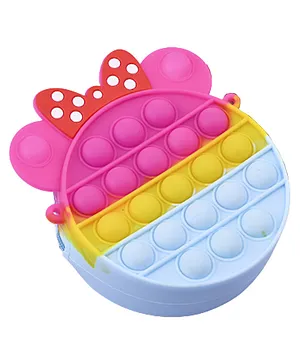 SYGA Pop It Minnie Dot Silicone Bag - Multicolor