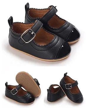 Little Hip Boutique Solid Anti Slip Booties - Black