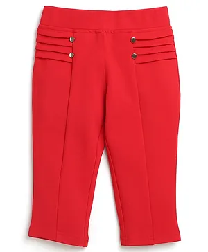 Ladies Red Hosiery Printed Capri at Rs 125/piece, Capri Shorts in New  Delhi