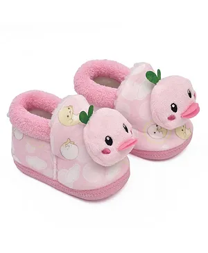 Baby Girls Open-Toe Sandals for 12-24 Months Toddler Kids Newborn Summer Flock Fluffy Sandal Rubber Sole Footwear Crib Shoes 