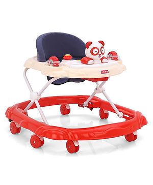 Babyhug Walker Monkey Face Black & Red (Seat Colour May Vary)