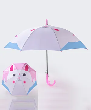 Babyhug  Cartoon Print Umbrella - Pink
