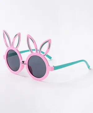 Babyhug  Bunny Ears Round Sunglasses - Pink