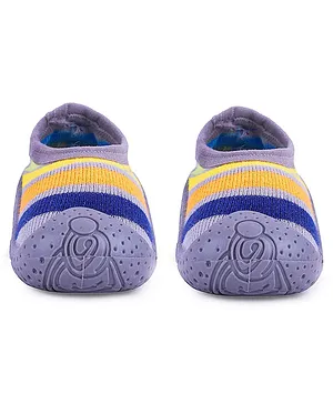 U-grow Baby Anti-Skid Breathable Soft Socks Shoes Grey