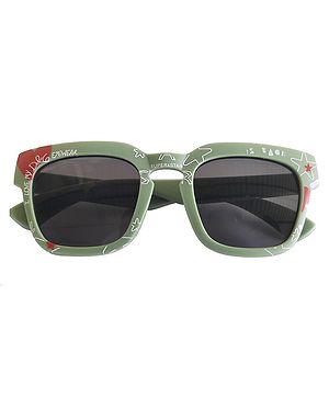 SYGA Kids SuperStar Style Goggles Modern Stylish Eyewears  - Green