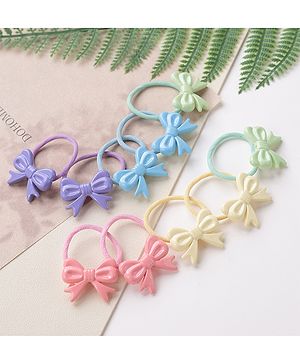 Babyhug Rubber Bands & Scrunchies Sets Free Size - Multicolour