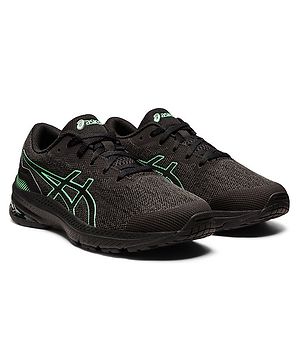 Asics Kids GT 1000 11 GS Performance Running Shoes - Graphite Grey New Leaf