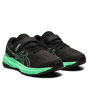 Asics Kids GT 1000 11 PS Performance Running Shoes - Graphite Grey New Leaf
