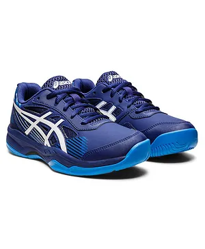 Asics Kids Gel Game 8 GS Tennis Shoes - Dive Blue White