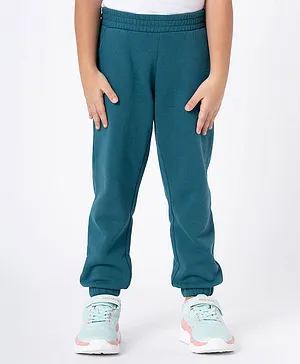 Mode by Red Tape Solid Joggers - Turquoise Blue