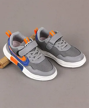 FEETWELL SHOES Colorblocked Sneakers - Grey