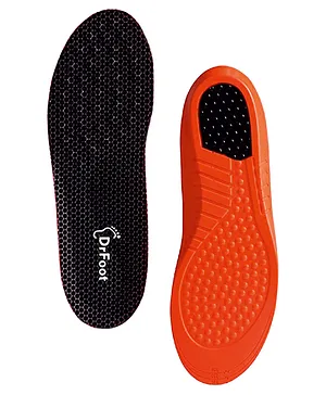 Dr Foot Arch Support Gel Insole Pair - Black