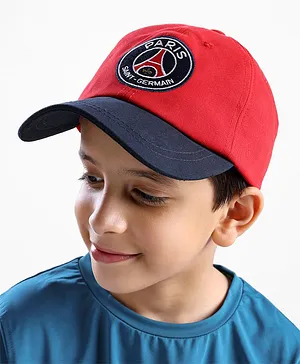 Pine Active 100% Cotton Cap PSG Embroidered Red - Circumference 55 cm