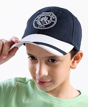 Pine Active 100% Cotton Cap Manchester City Embroidered Blue - Circumference 54 cm