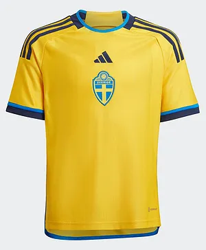 Adidas Kids Half Sleeves  Svff H Jsy Y Jersey - Yellow