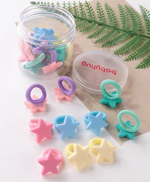 Babyhug Rubber Bands Sets Pack Of 20 - Multicolor