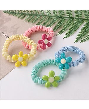 Babyhug Rubber Bands Sets Pack Of 4 - Multicolor
