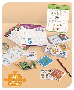 Babyhug Learn the Numbers Jigsaw Puzzle With Activity Kit - 40 Pieces