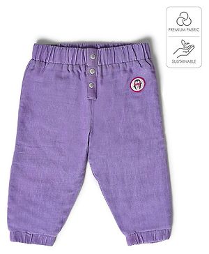 Mi Arcus 100% Cotton Unisex Corduroy Pant - Purple