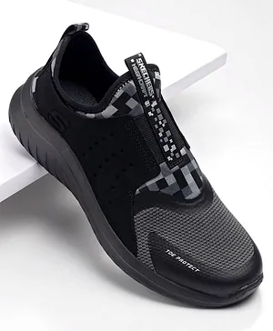 Skechers Ultra Flex 2.0 Cubor Slip On Casual Shoes - Black Charcoal