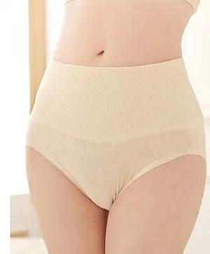 Aaram Butt Lift High Cut Slim Panties - Cream