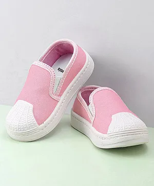 Hoppipola Casual Mesh Design Slip On Shoes - Pink