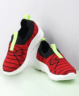 Hoppipola Casual Slip On Shoes - Red