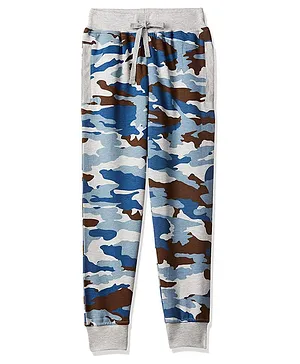 612 League Seamless Camouflage Printed Joggers - Blue
