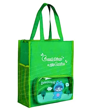 FunBlast Multi-Purpose Canvas Handbags  Green