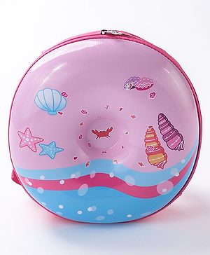Babyhug Sea Shells Fashion Bagpack - Pink