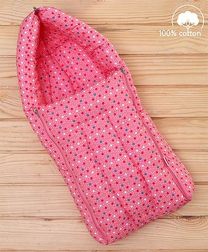 Babyhug Sleeping Bag Tiny Dots - Pink
