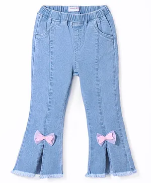 Toddler Kids Girls Bell Bottom Jeans Ruffle Flare India  Ubuy