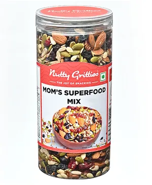 Nutty Griities Moms Superfood Trail Mix Resealable Jar - 650 g