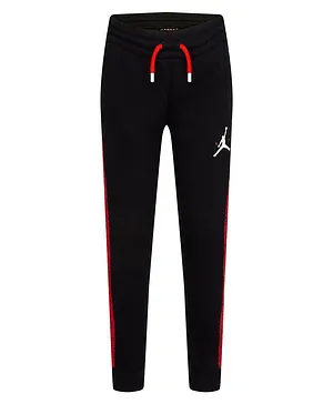 Jordan Side Taped  Air Speckle Fleece Pant - Black