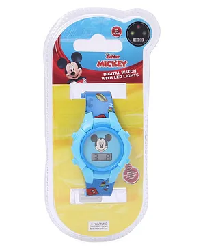 Disney Mickey Mouse Free Size Digital Watch- Blue