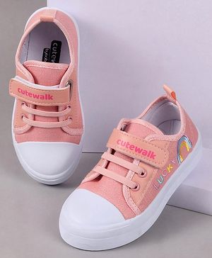 Cute Walk by Babyhug Velcro Closure Casual Shoes - Pink