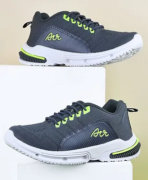 KATS Calligraphy Detail Slip On Sneakers- Grey