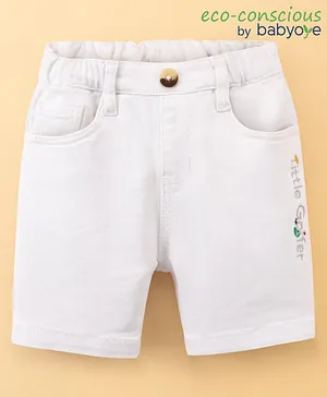 Toddler Baby Boys Solid Color Cotton Shorts