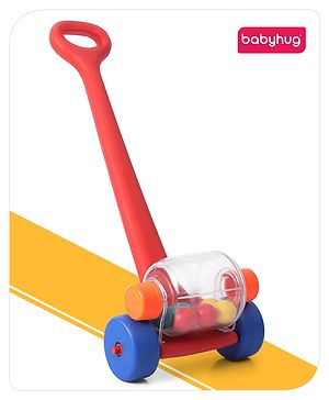 Babyhug My First Push Wheel - Multicolour