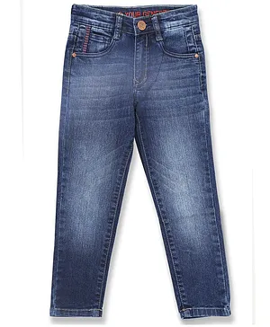 LEO Slim Fit Solid Fashion Jeans - Blue