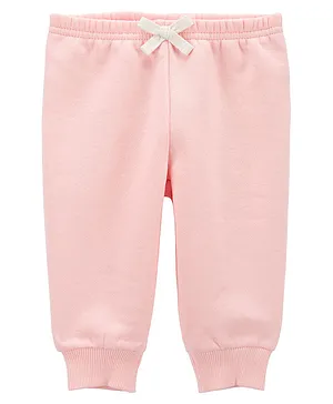Carter's Fleece Joggers- Pink