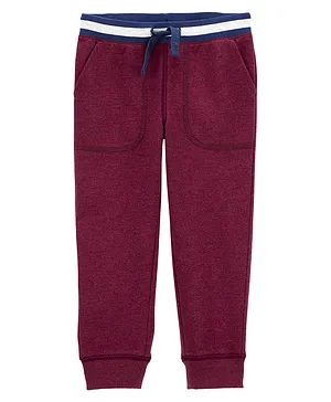 Carter's Drawstring Joggers - Red