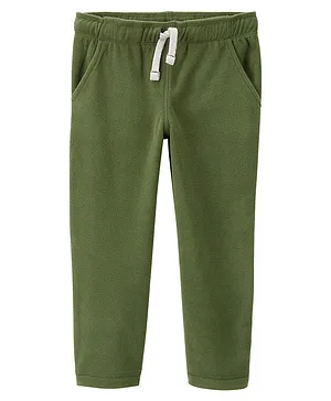 Carter's Pull-On Fleece Pants - Green