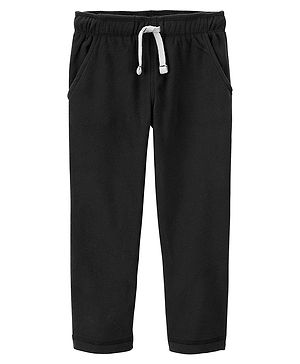 Carter's Pull-On Fleece Pants -Black